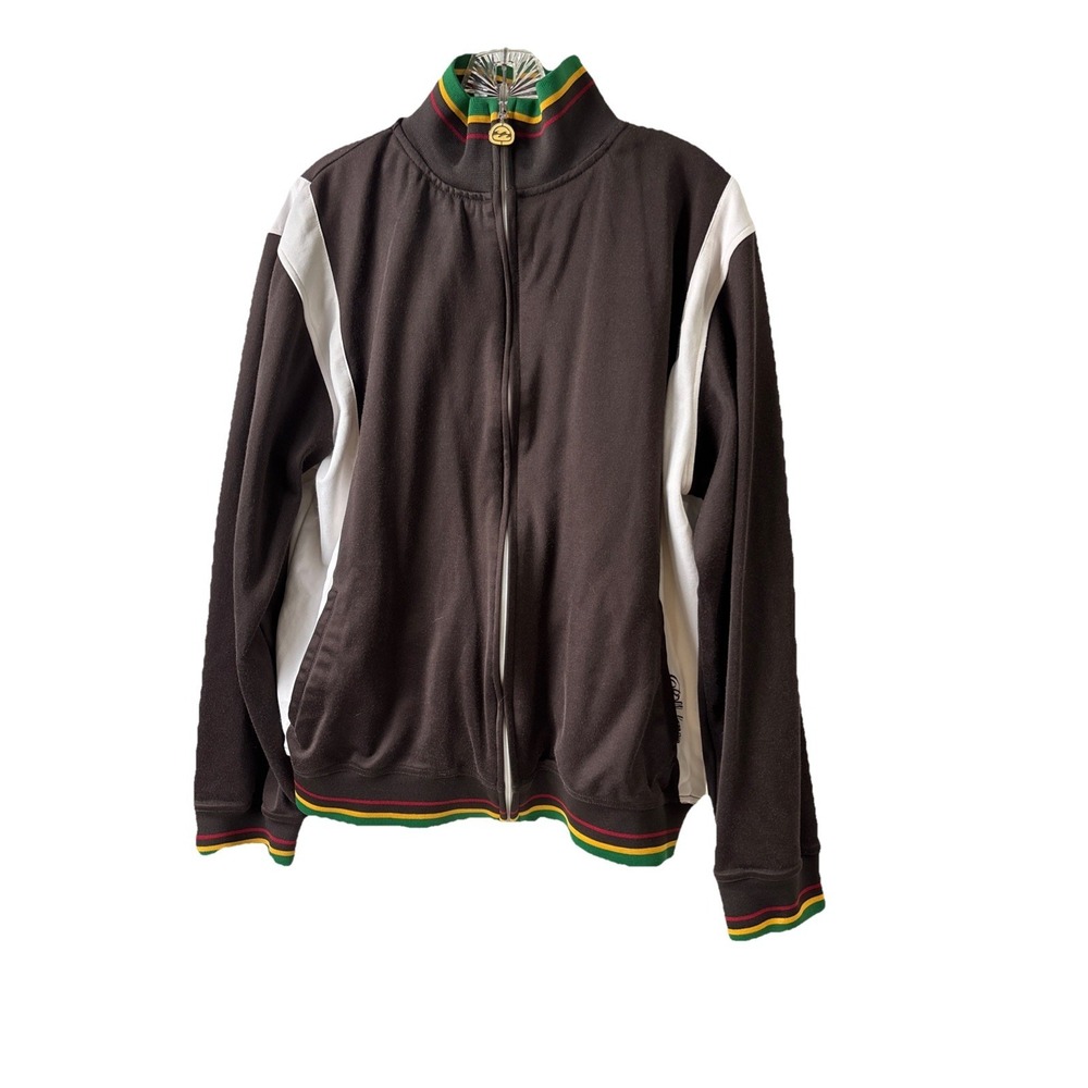 Vintage Y2K Billabong‎ Full Zip Jacket Men's XL Made in Korea Black White Surfer
